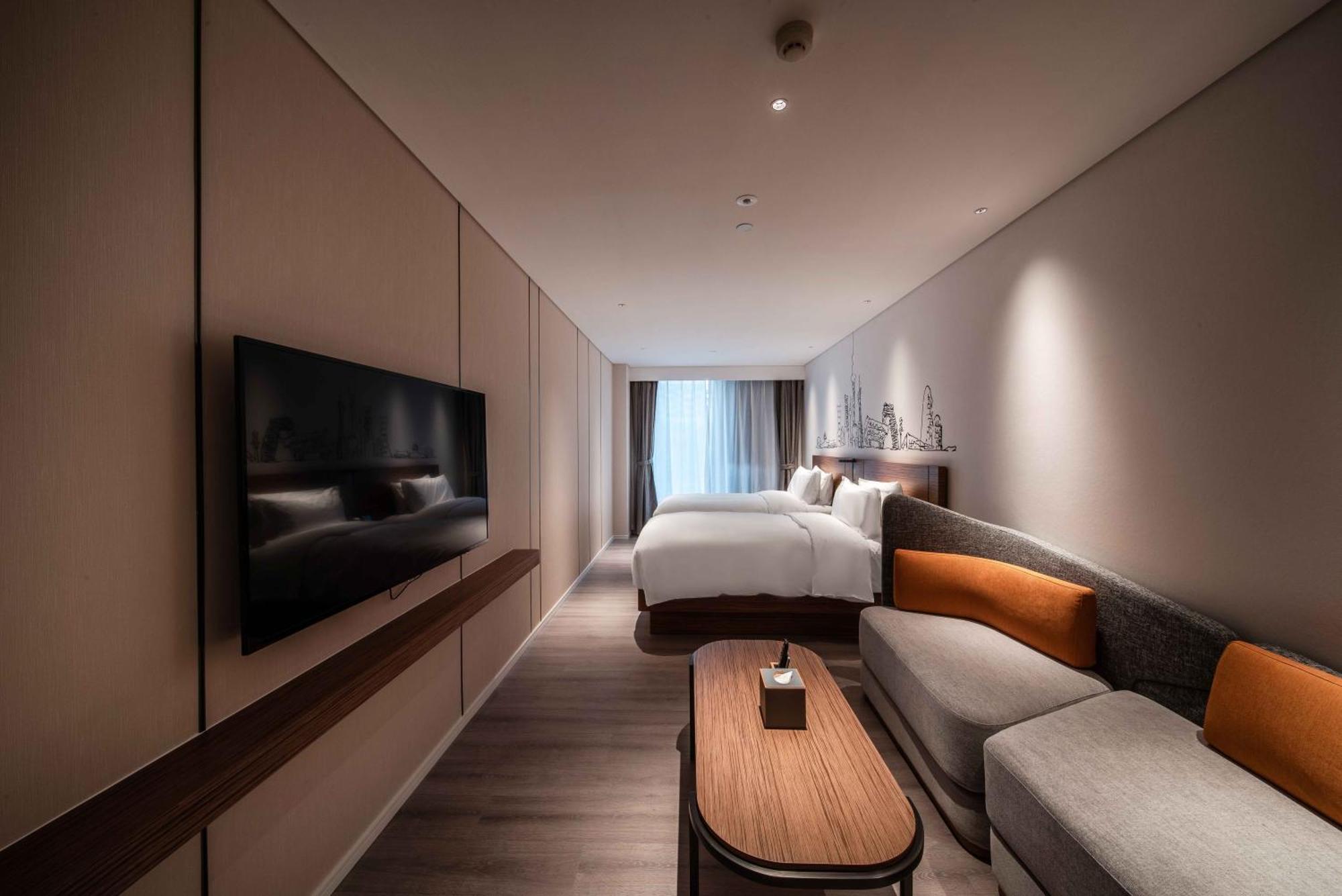 Urcove By Hyatt Shanghai Lujiazui Expo Center Bagian luar foto