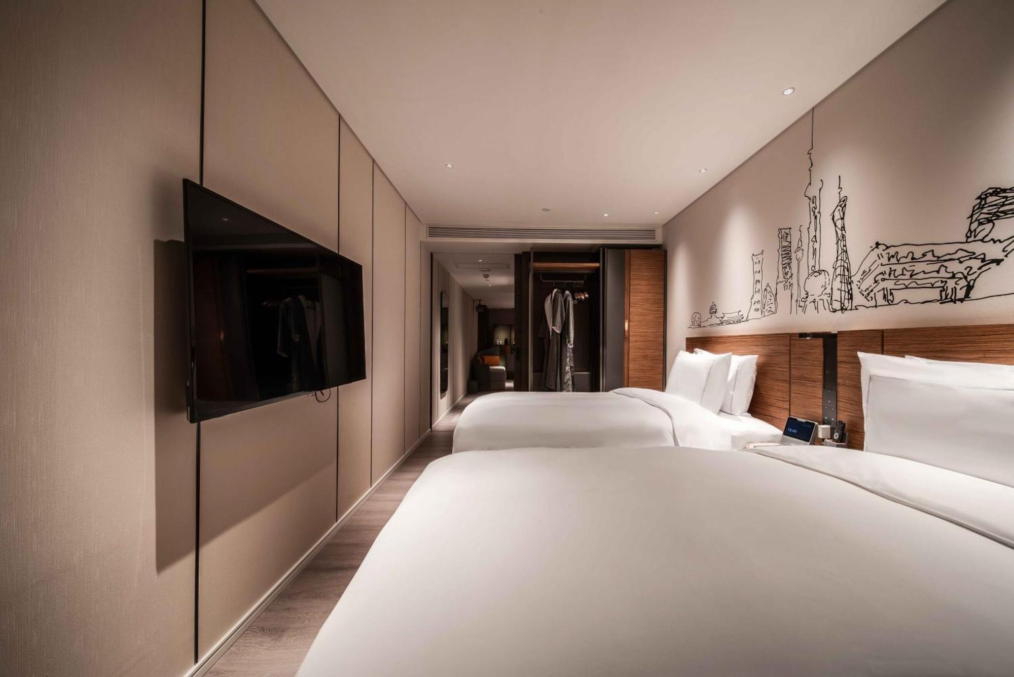 Urcove By Hyatt Shanghai Lujiazui Expo Center Bagian luar foto